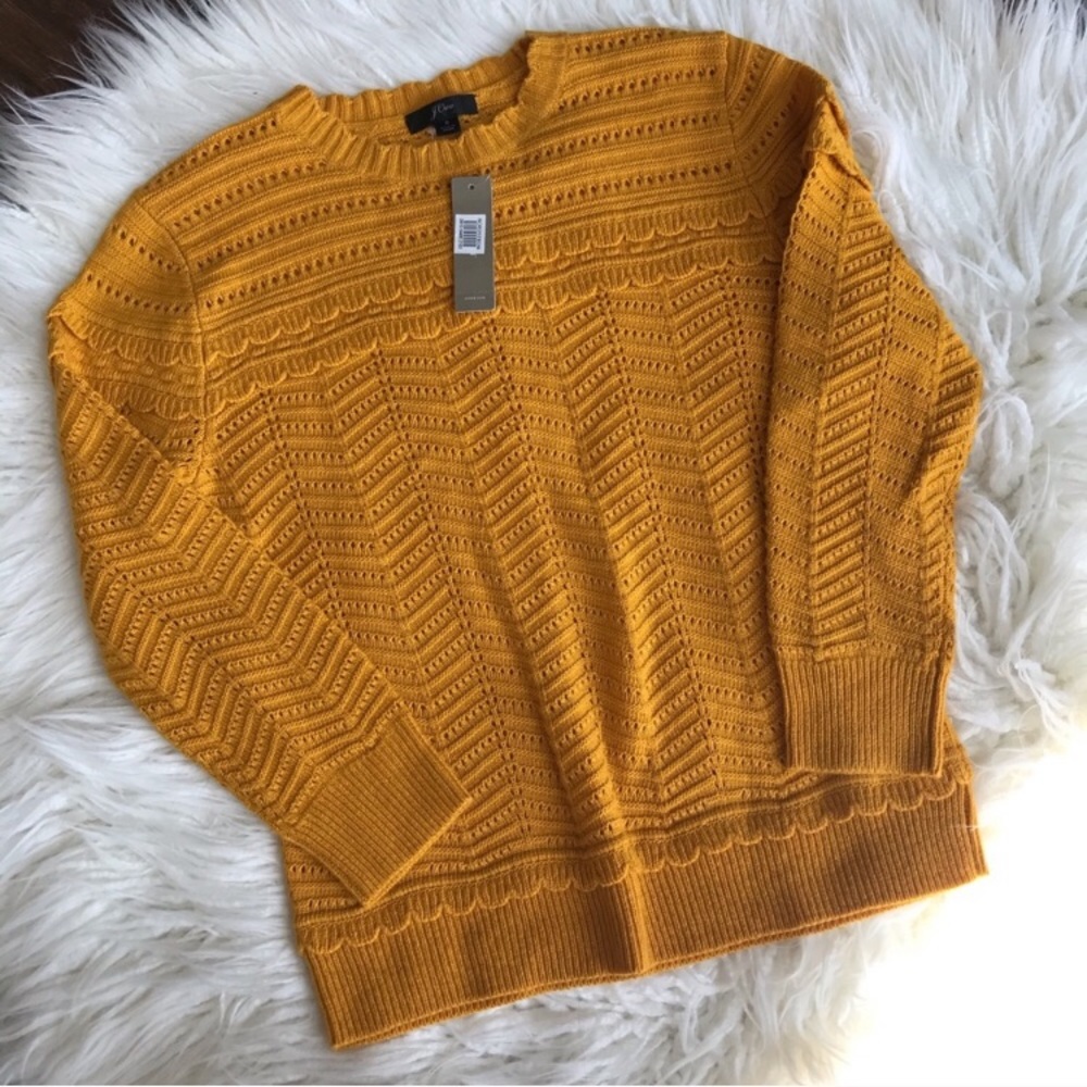 J. Crew Ruffle Sweater